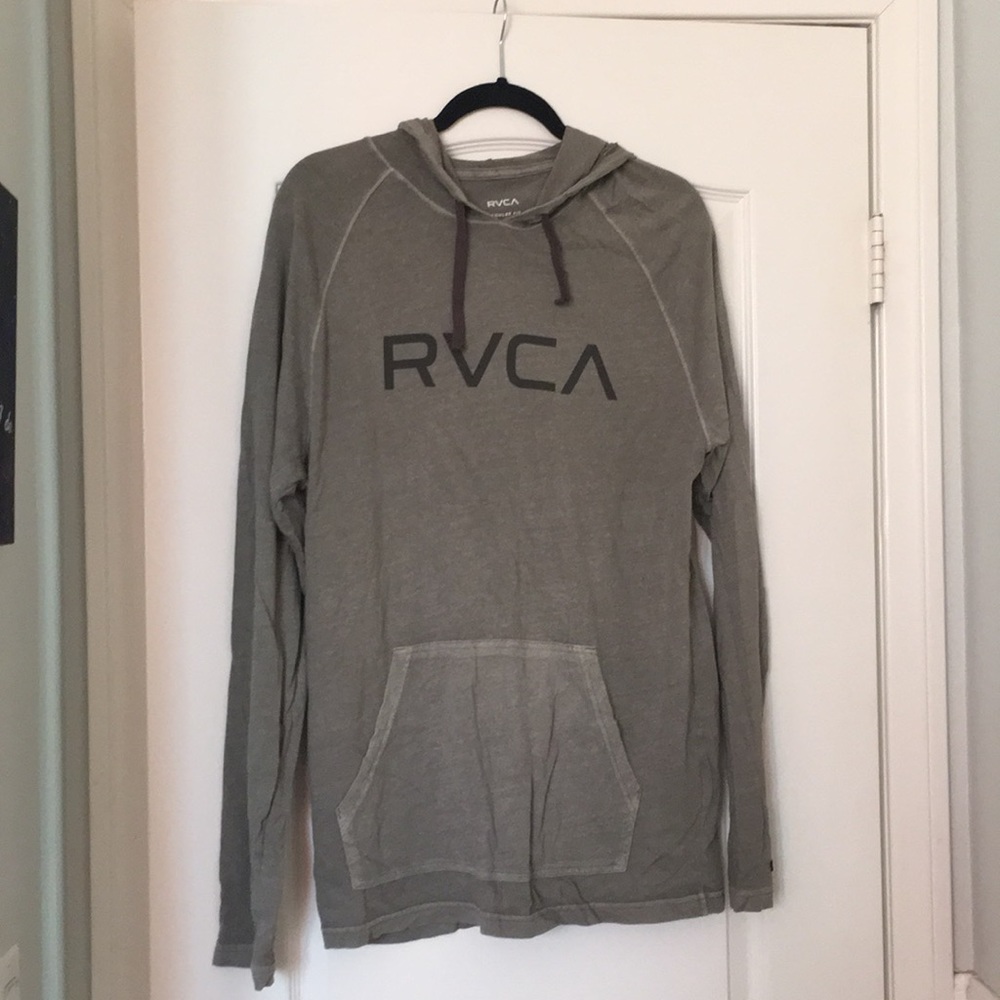 Men’s Taupe RVCA Hoodie